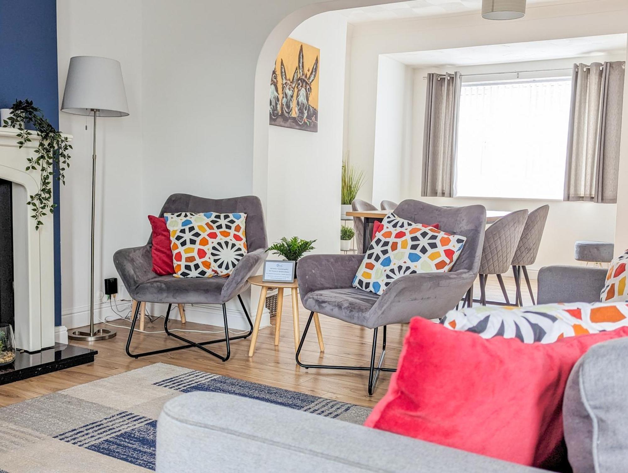 3Br-St Johns Hse-Free Parking-Workers-Kitchen-Wifi-Dog Friendly Apartment Doncaster Exterior photo